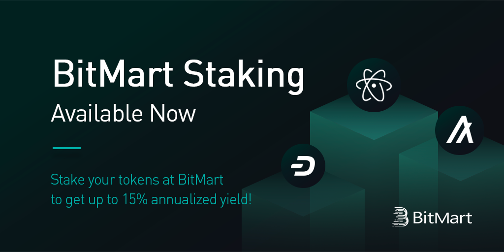 Promoção BitMart Staking