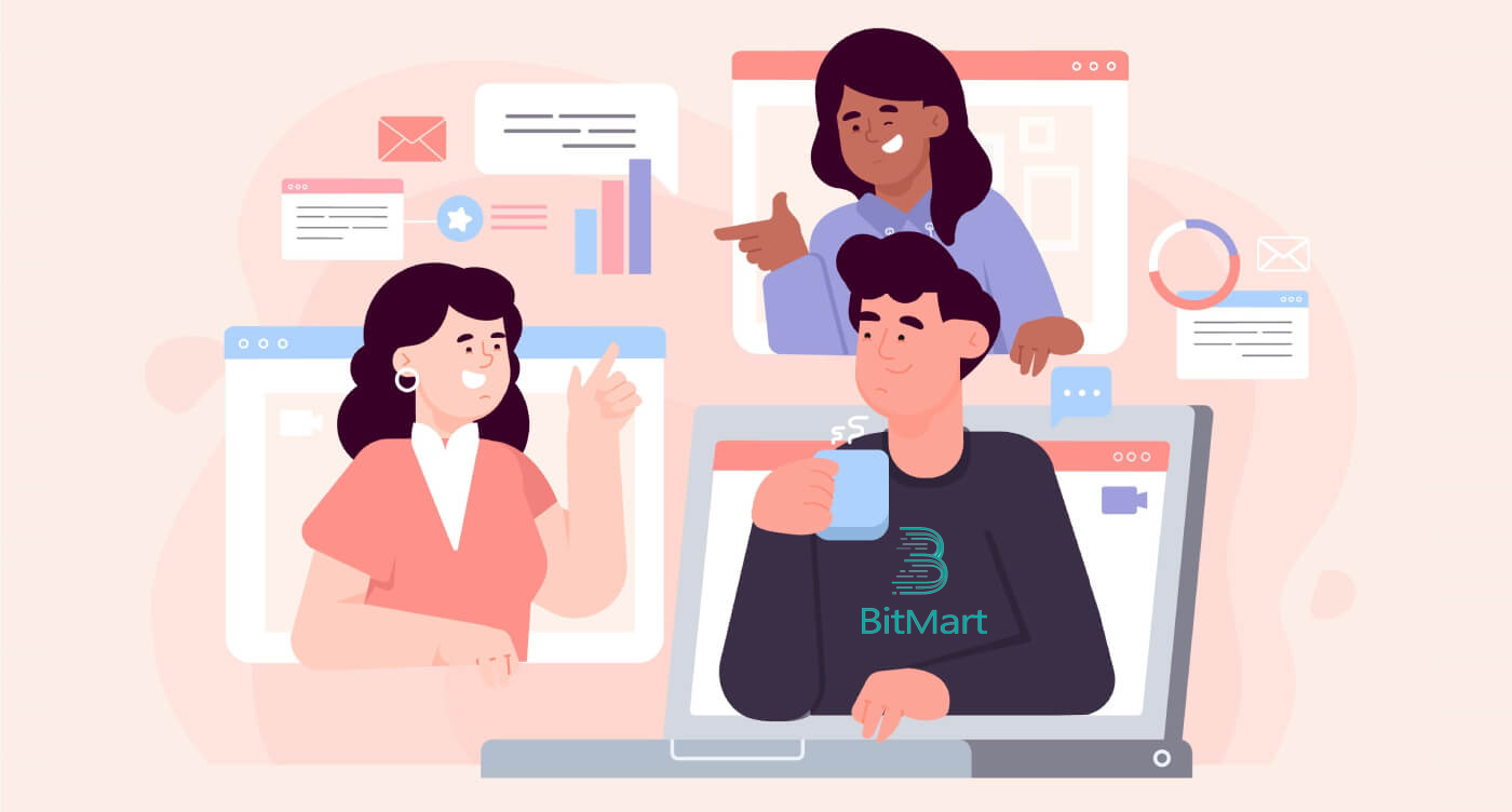 BitMart への入金と取引方法