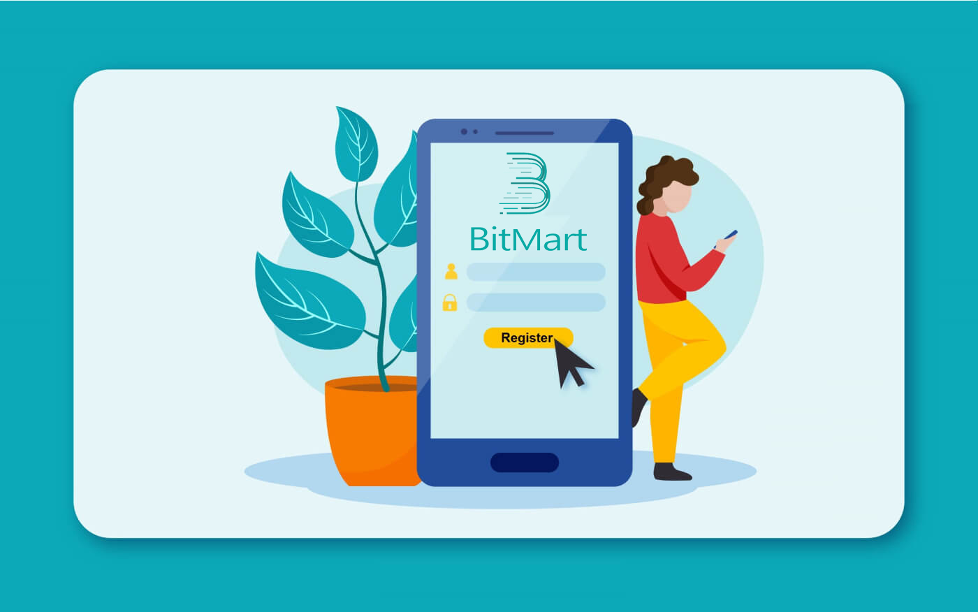 نحوه ثبت نام در بروکر BitMart 