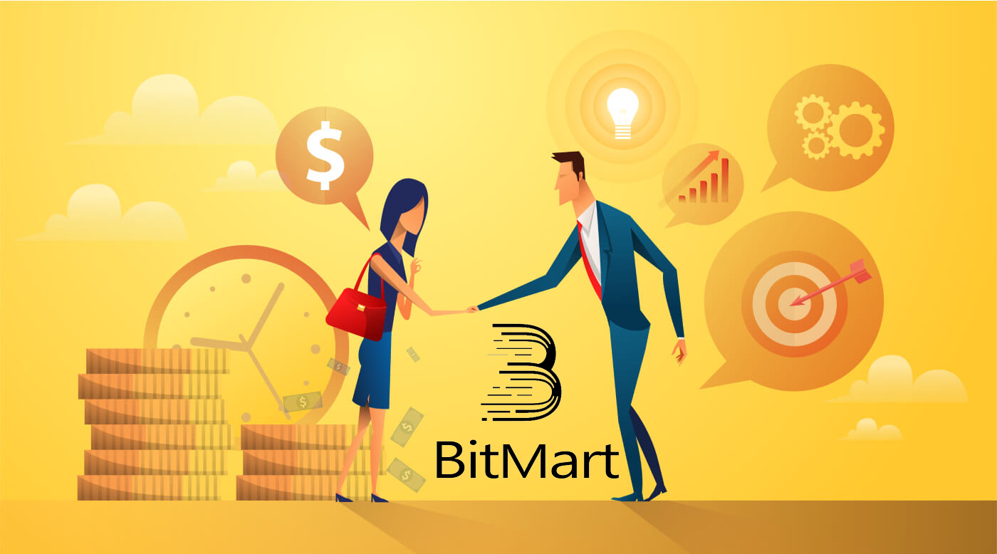 アフィリエイトプログラムに参加してBitMartのパートナーになる方法