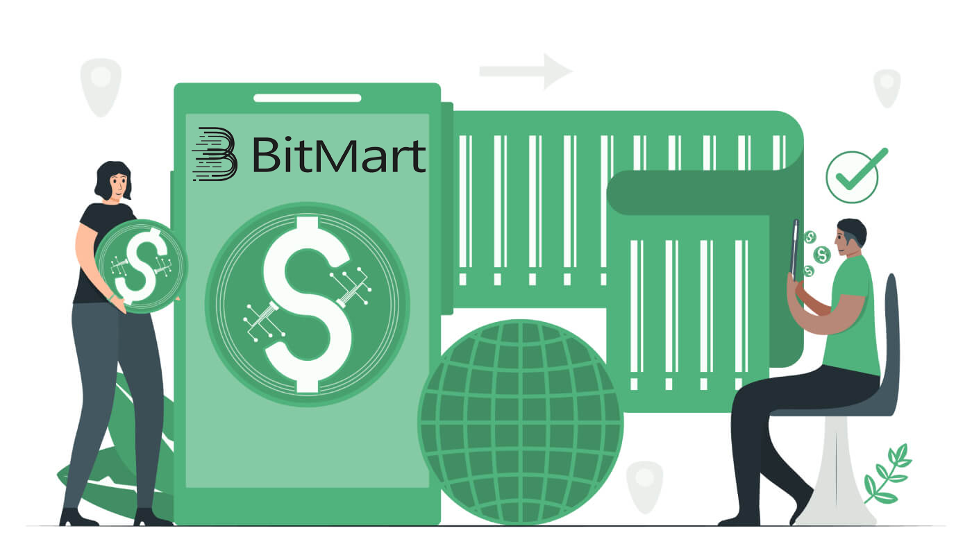 كيفية إيداع العملات المشفرة في BitMart 