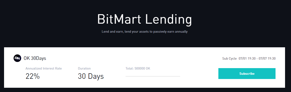 Avaliação do BitMart