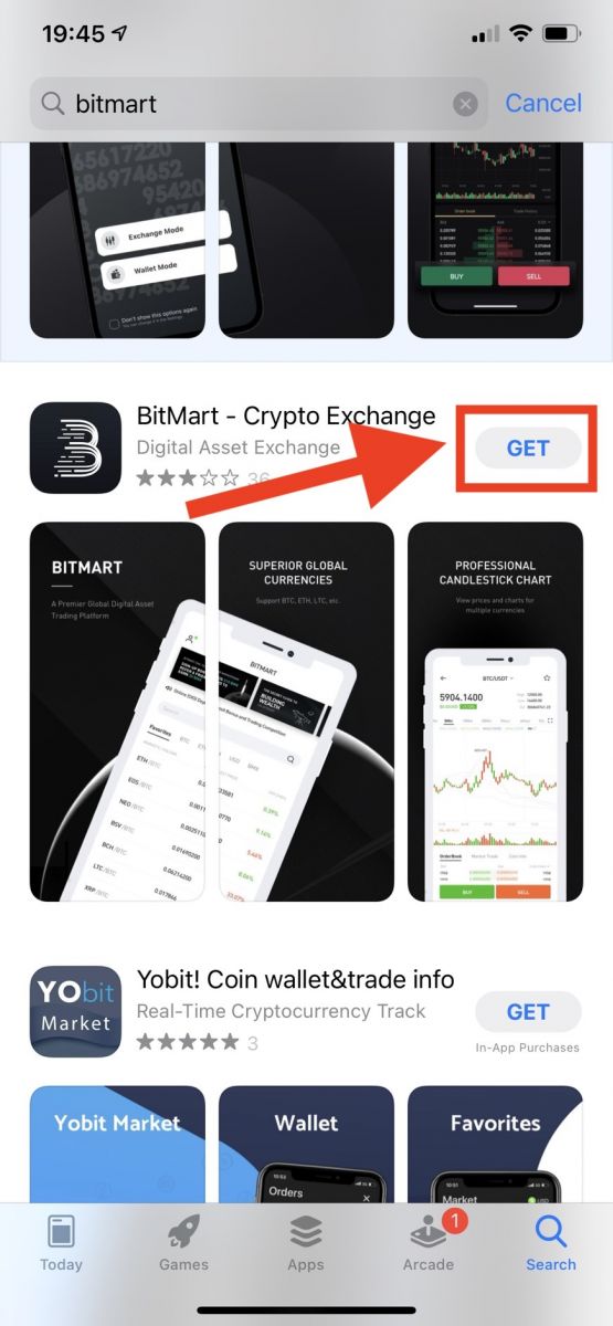 Como fazer login e começar a negociar no BitMart