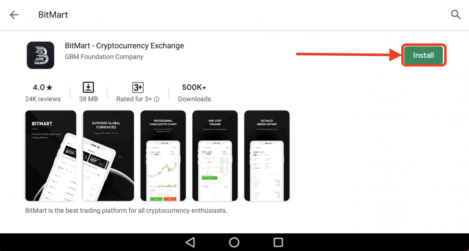 How to Download and Install BitMart Application for Mobile (Android, iOS)